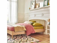 Rieten bed 160 x 200 met bedbodem - afbeelding 2 van  11