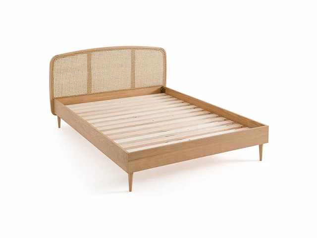 Rieten bed 160 x 200 met bedbodem - afbeelding 5 van  11
