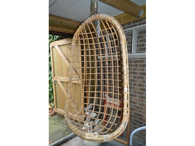 Rieten hang stoel - afbeelding 1 van  3