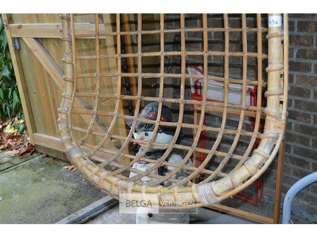 Rieten hang stoel - afbeelding 2 van  3
