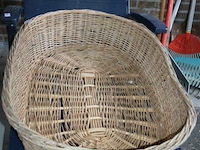 Rieten hondenmand - afbeelding 2 van  2