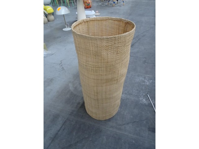 Rieten lampkap - afbeelding 1 van  2