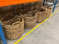 Rieten manden (4x) - afbeelding 2 van  5