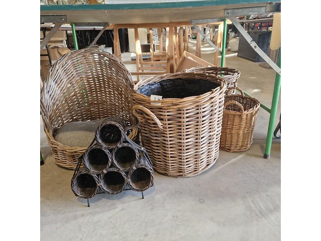 Rieten manden - afbeelding 1 van  1