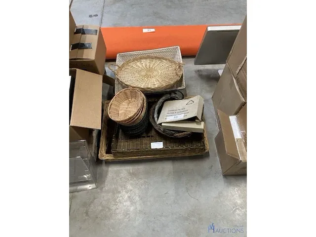 Rieten mandjes - afbeelding 1 van  2