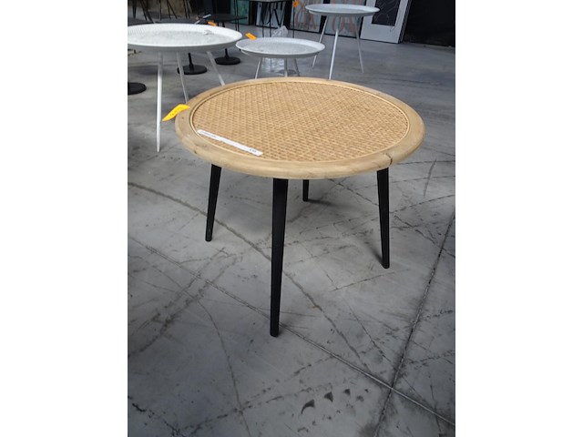 Rieten tafel - afbeelding 1 van  2