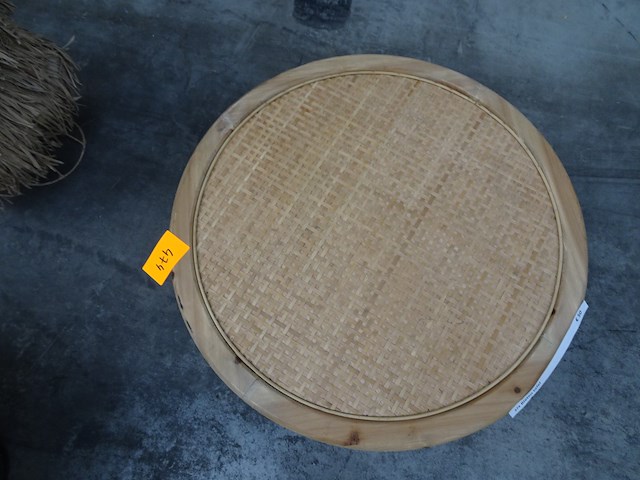 Rieten tafel - afbeelding 2 van  2