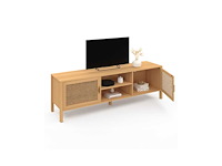 Rieten tv-standaards - 2 deuren - afbeelding 4 van  9