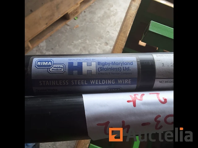 Rigby maryland stainless steel welding elektrode rima (nummer 03-42) - afbeelding 1 van  2