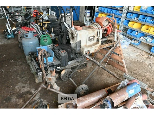 Rigid draadsnijmachines type 1233 en driepikkel - afbeelding 1 van  5