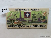 Rijkswacht gebied antwerpen-limburg embleem