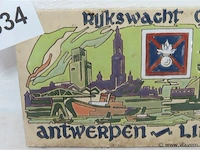 Rijkswacht gebied antwerpen-limburg embleem - afbeelding 2 van  3