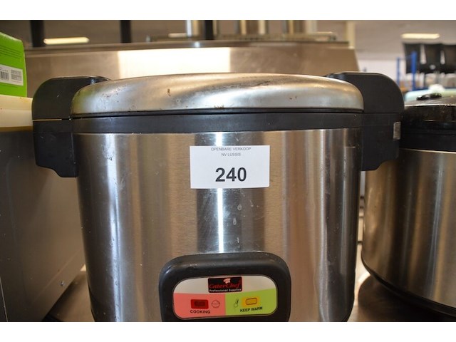 Rijstkoker caterchef - afbeelding 1 van  3