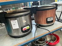 Rijstkokers (2x) - afbeelding 1 van  8