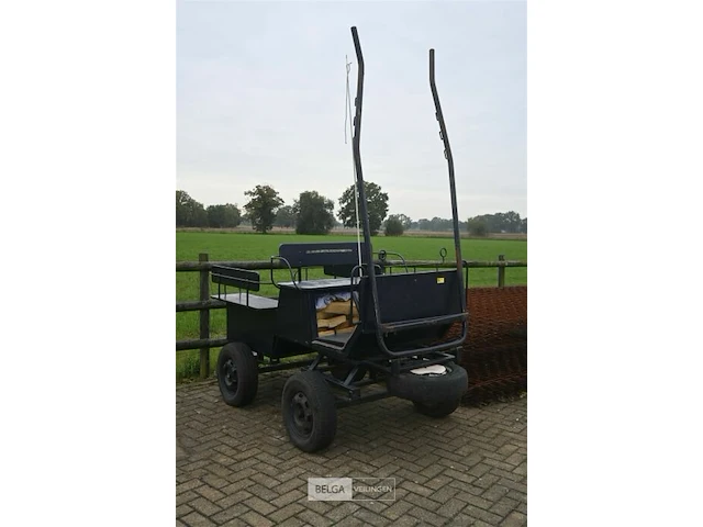 Rijtuig voor pony - afbeelding 1 van  8