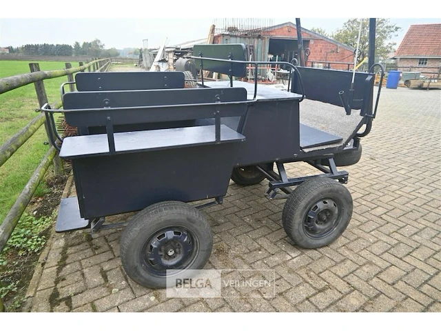 Rijtuig voor pony - afbeelding 3 van  8
