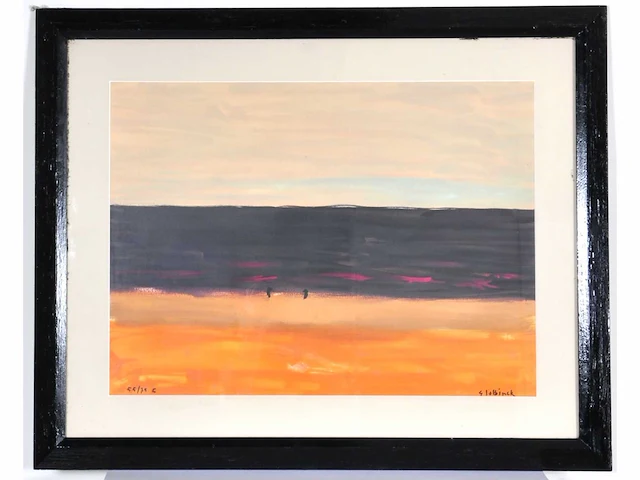 Rik slabbinck - marine - litho - ingelijst - afbeelding 1 van  8