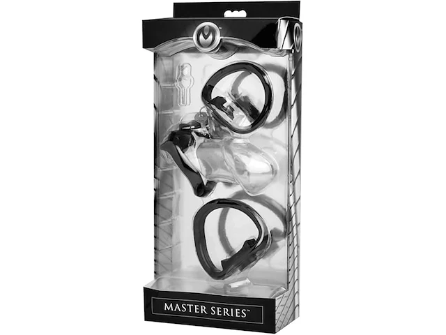 Rikers locking chastity cage - afbeelding 1 van  2