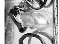 Rikers locking chastity cage - afbeelding 1 van  2