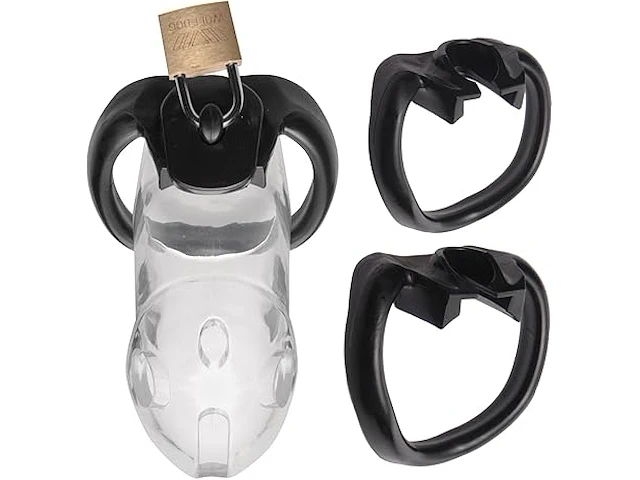 Rikers locking chastity cage - afbeelding 2 van  2