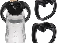 Rikers locking chastity cage - afbeelding 2 van  2
