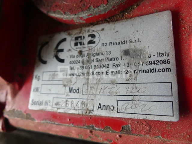 Rinaldi mtl100 tweewielige tractor - afbeelding 9 van  9