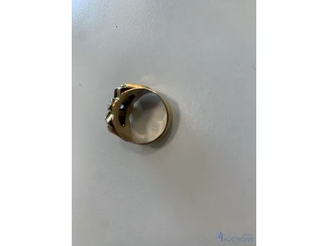 Ring in goudkleurige uitvoering - afbeelding 3 van  5