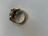 Ring in goudkleurige uitvoering - afbeelding 3 van  5