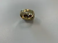Ring in goudkleurige uitvoering - afbeelding 4 van  5