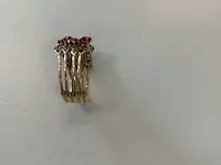 Ring in goudkleurige uitvoering - afbeelding 4 van  7