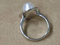 Ring met zoetwaterparel - afbeelding 2 van  4
