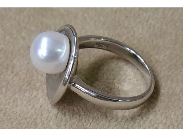Ring met zoetwaterparel - afbeelding 4 van  4