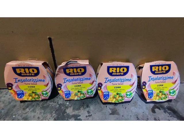 Rio mare insallatissime tuna salad,4 stuks - afbeelding 1 van  9