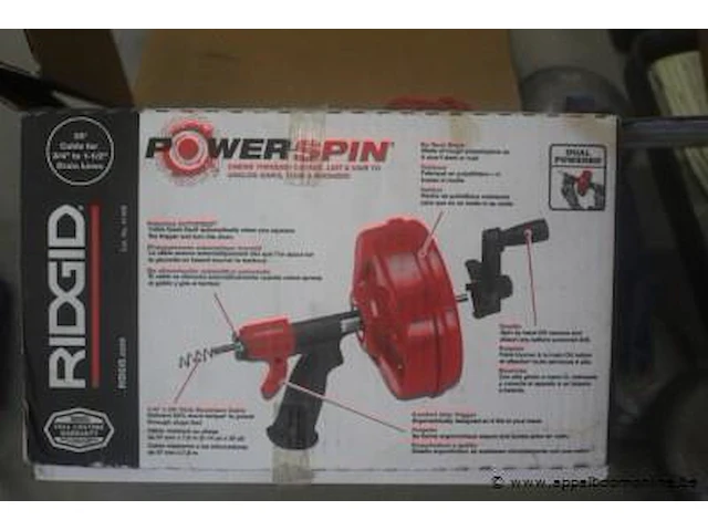 Rioolonstopper ridgid plus purpistool - afbeelding 2 van  2