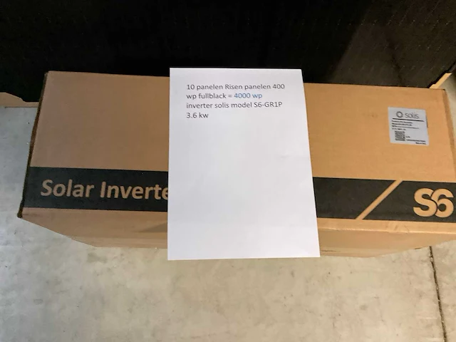 Risen 400 solis s6-gr1p zonnepaneel set (10x) - afbeelding 2 van  4