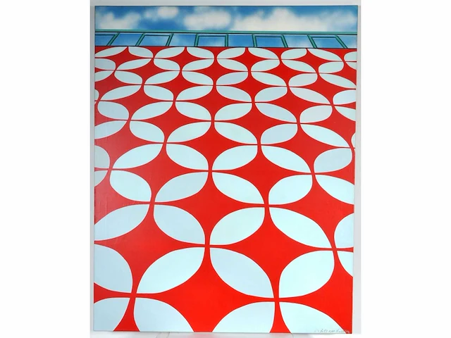 Rits van kooten (lochem, 1941 - 2005) - origineel, groot - afbeelding 3 van  10