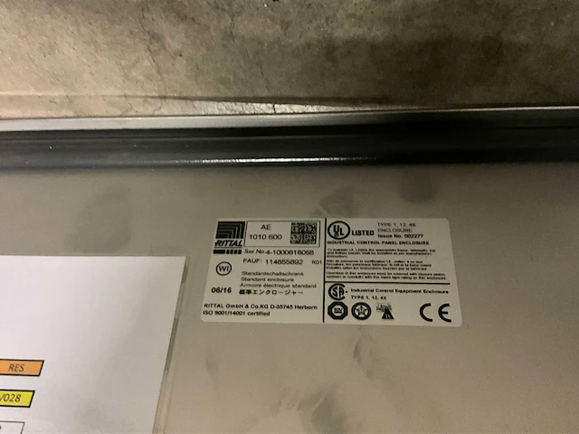 Rittal ae1010 600 rvs schakelkasten - afbeelding 8 van  8