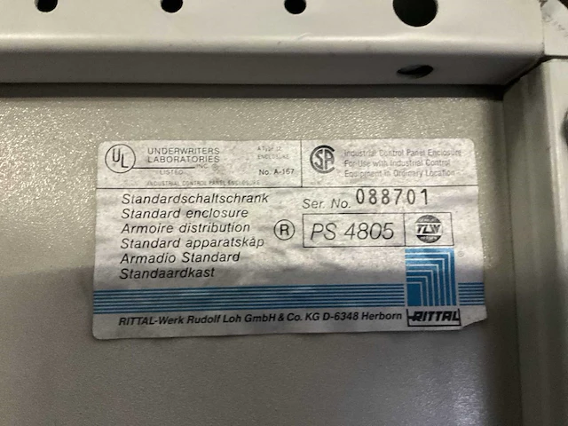 Rittal ps4805 schakelkast - afbeelding 6 van  10