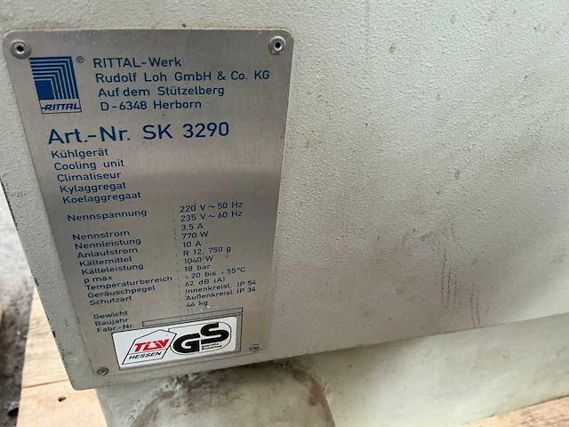 Rittal sk3290 koelunit - afbeelding 4 van  6
