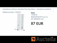 Ritto 1763070 intercom voor binnen - afbeelding 2 van  2