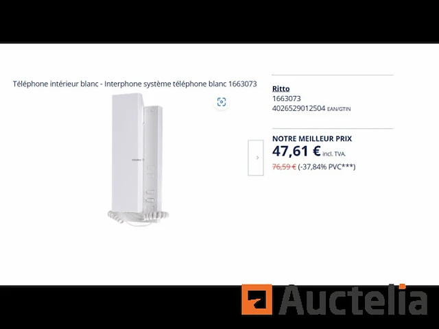 Ritto elegant 1663073 elegant telefoon voor binnen - afbeelding 1 van  1