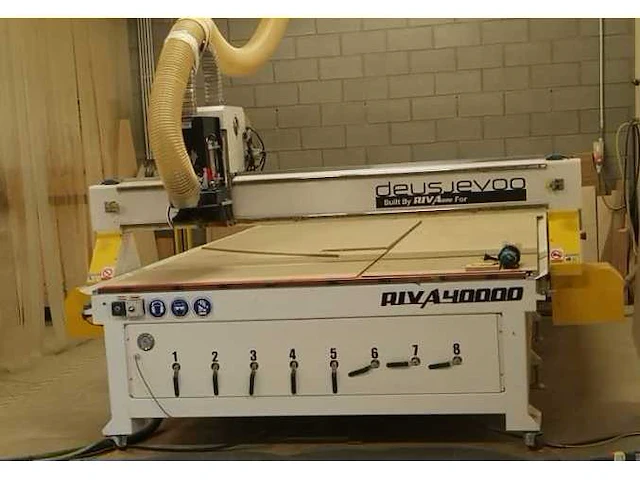 Riva 40000 cnc platenfrees voor hout, houtcomposiet en kunststoffen - afbeelding 3 van  23