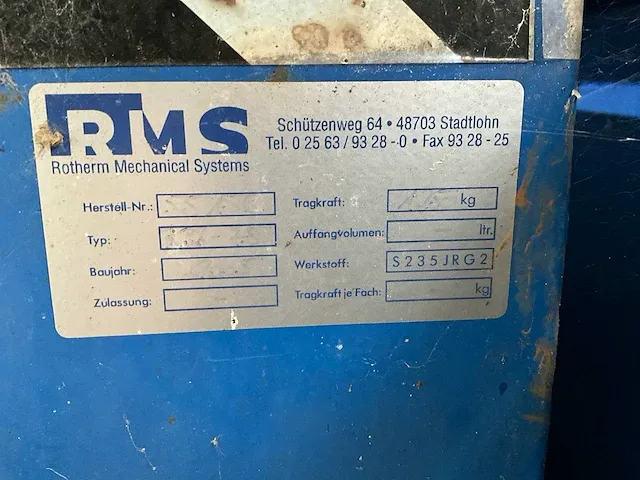 Rms bodemklepcontainer - afbeelding 6 van  6