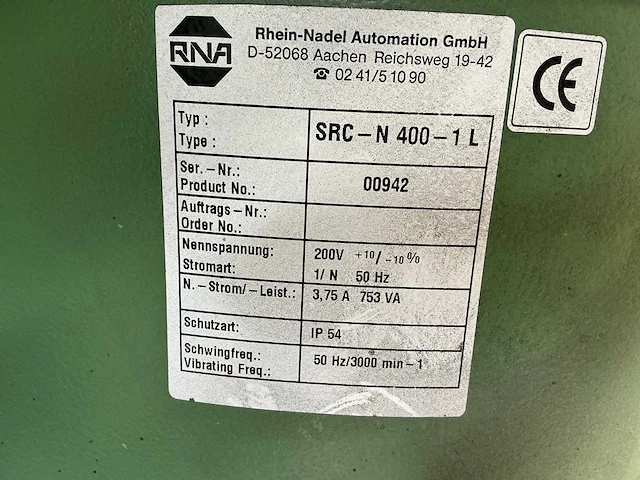 Rna src-n 400-1 l triltrommel - afbeelding 4 van  4