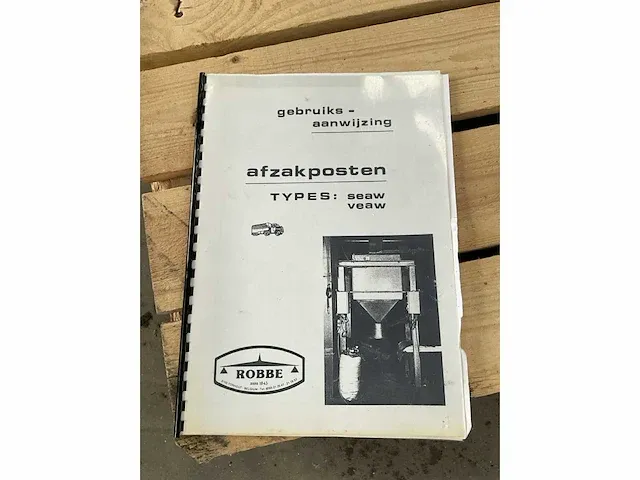 Robbe 8311 semi-automatische zakkenvulmachine - afbeelding 3 van  11