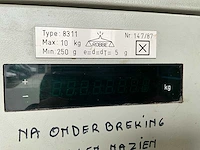 Robbe 8311 semi-automatische zakkenvulmachine - afbeelding 2 van  11