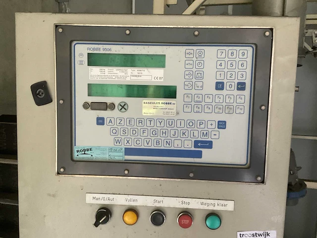 Robbe zakkenvulmachine met weegsyteem - afbeelding 6 van  7