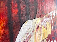Robbert fortgens - abstracte compositie - olie op doek - afbeelding 2 van  15