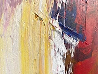 Robbert fortgens - abstracte compositie - olie op doek - afbeelding 3 van  15