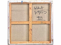 Robbert fortgens - abstracte compositie - olie op doek - afbeelding 6 van  15